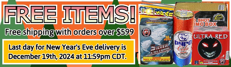 Free Fireworks Deals and Specials